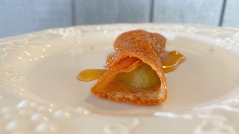 Image: Claire Lower - Tuck A Pickle Into A Crispy Cheese Blanket