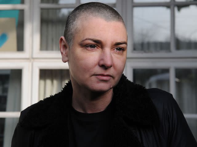 <p>David Corio/Redferns/Getty</p> Sinead O'Connor posed at her home in County Wicklow, Republic Of Ireland on 3rd February 2012
