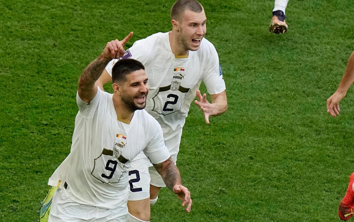 Aleksandar Mitrovic - Serbia World Cup 2022 results, squad list, fixtures and latest odds - Pavel Golovkin/AP