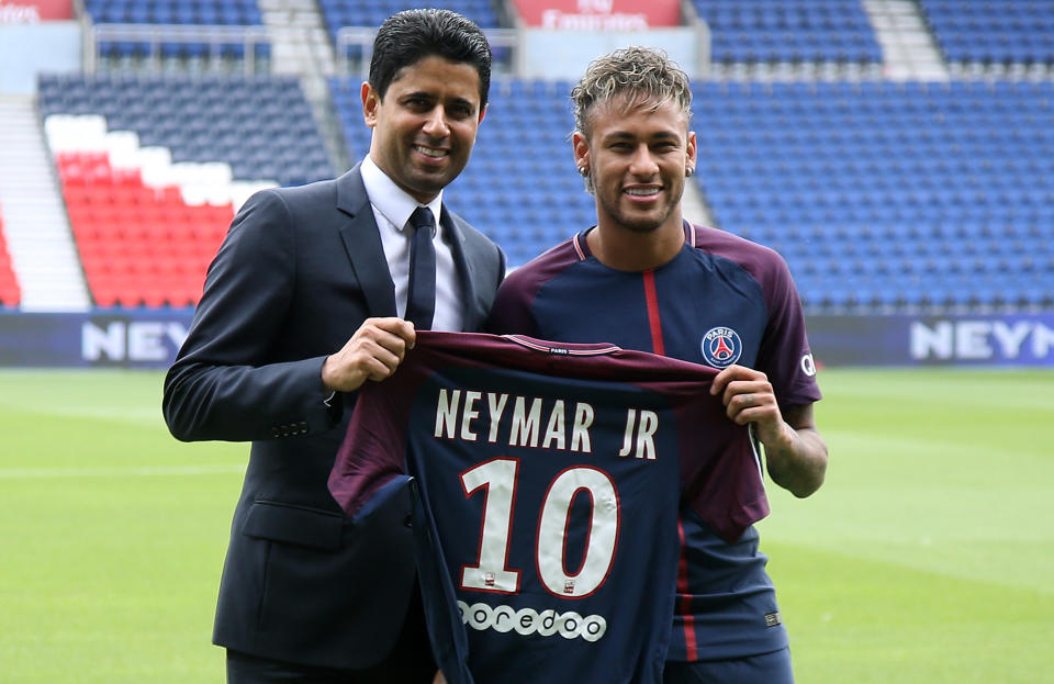 Neymar was undoubtedly the biggest signing of the summer. (Getty)