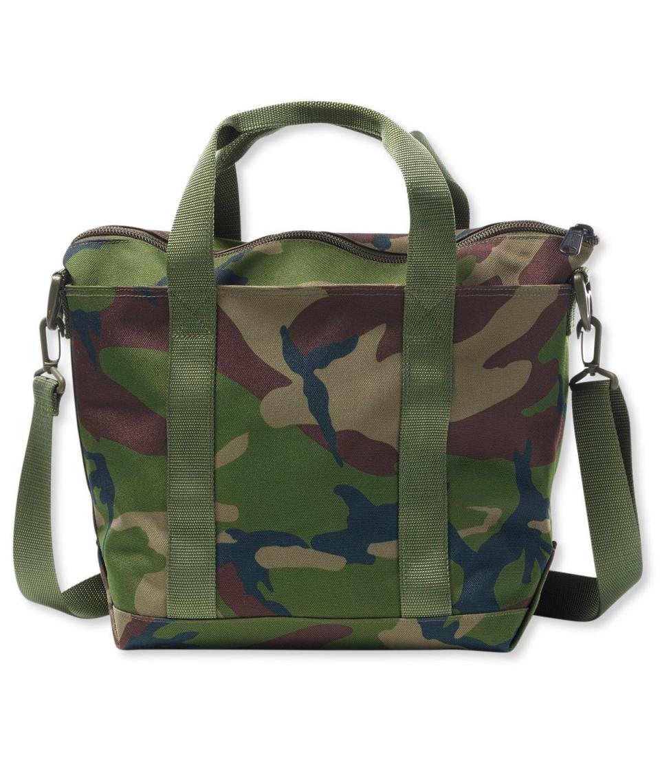 L.L.Bean Zip Hunter's Tote Bag