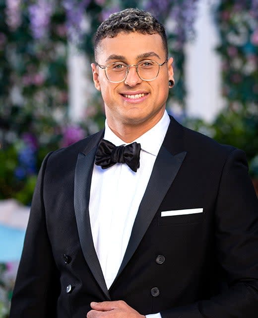 Samuel on The Bachelorette Australia 2020. Photo: Channel 10.