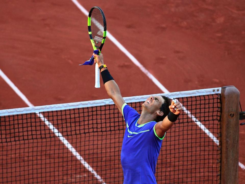 Nadal looks as good as ever on his favourite surface (Getty)