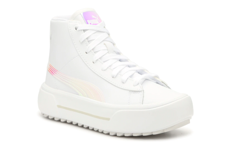 Puma Kaia Mid Leather High Top Sneaker