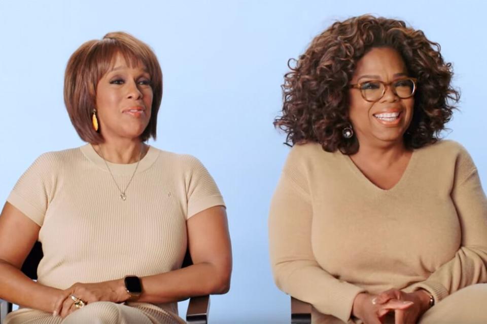 Gayle King (left) and Oprah Winfrey | O, The Oprah Magazine