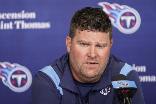 Titans fire GM Jon Robinson in front-office shakeup