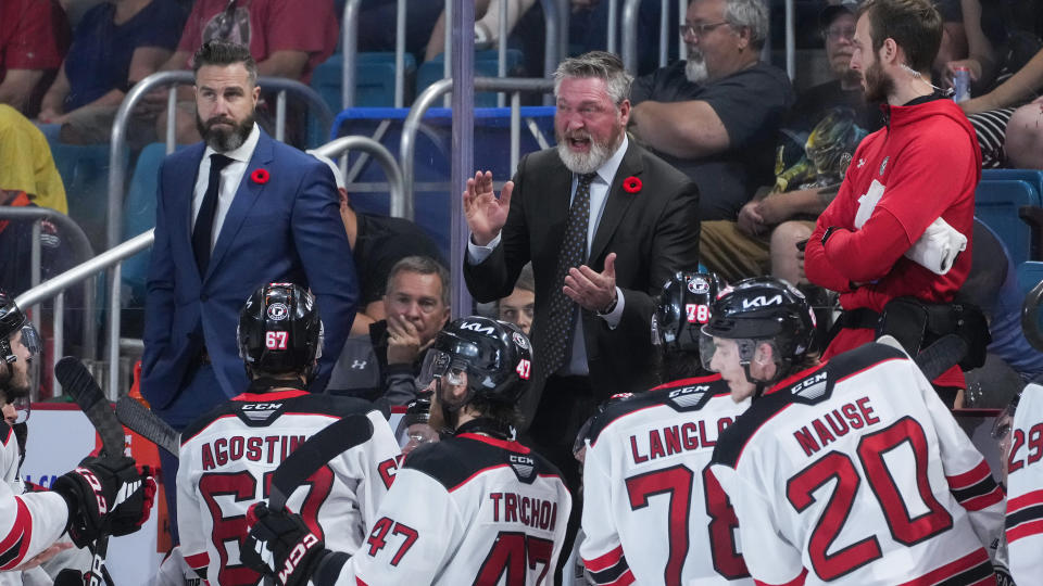 Just how soon will we see Patrick Roy back behind an NHL bench? (CP Photos)
