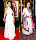 Two different looks that Amrita sported - we leave the judgement to you