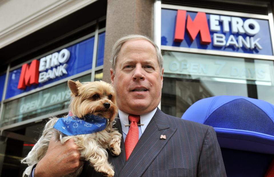 Metro Bank founder Vernon Hill II. Photo: PA