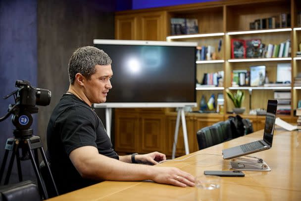 PHOTO: Mykhailo Fedorov, the minister of Digital Transformation of Ukraine, is seen in an undated photo supplied by his office on Aug. 24, 2022.  (Courtesy of the Ministry of Digital Transformation of Ukraine)