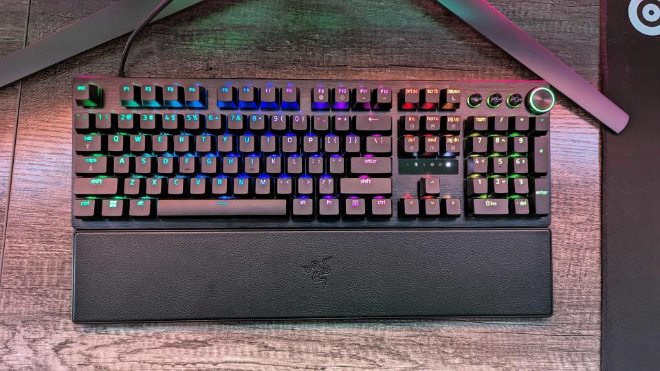 Image of the Razer Huntsman V3 Pro gaming keyboard.