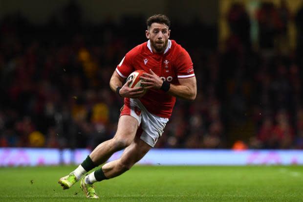 Alex Cuthbert returns to the Wales starting line-up for the second test against South Africa. Picture: WRU