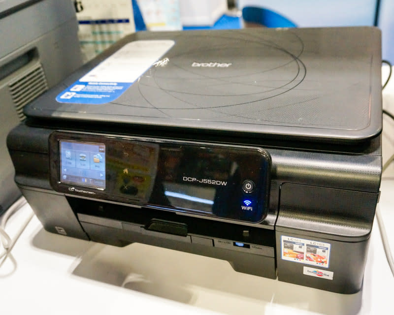 Brother’s DCP-J552DW is one of their star buys of this show, and it’s going for $168, $40 off the usual price. It’s a compact printer that does Print/Copy/Scan with a print speed of up to 12ppm (mono)/10 ppm (color). Buy it at the show, and get a free print kit thrown in. 