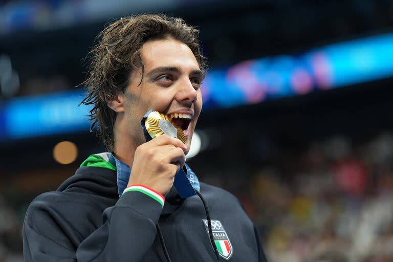 Oro para el italiano Thomas Cecconm vencedor de los 100m espalda