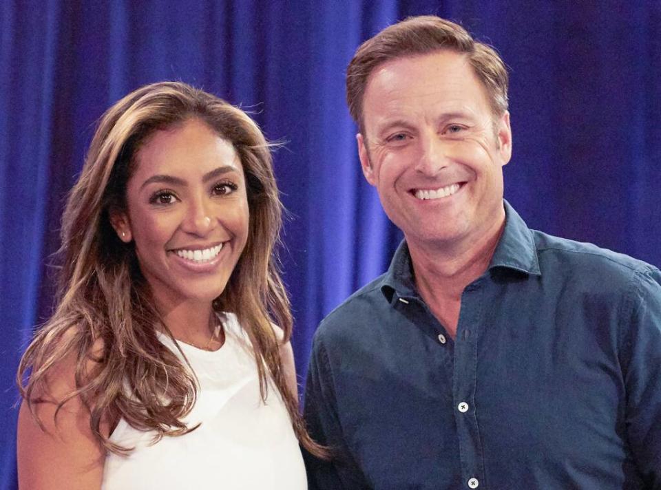 Chris Harrison, Tayshia Adams, The Bachelorette