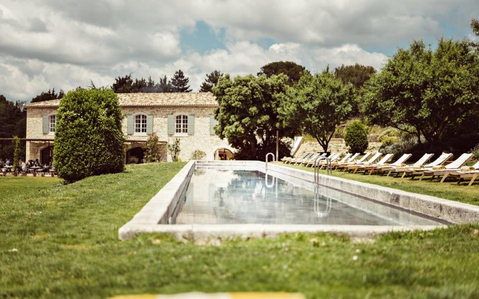 The long pool at Capelongue (Benoit Linero)