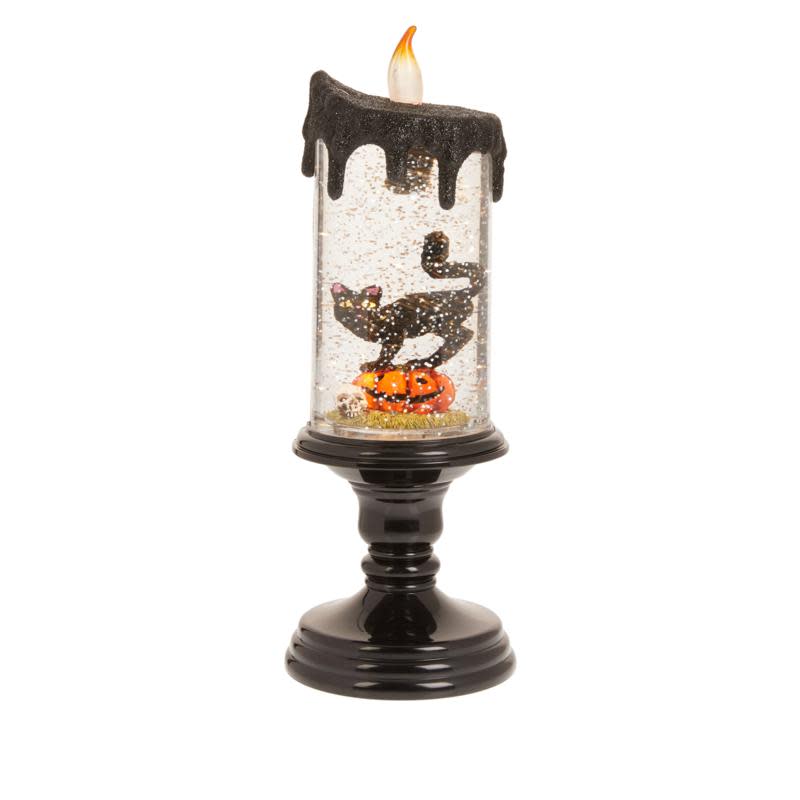 Harvest Lane Glitter Candle with Timer