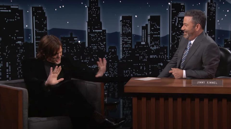 Norman Reedus ABC Jimmy Kimmel