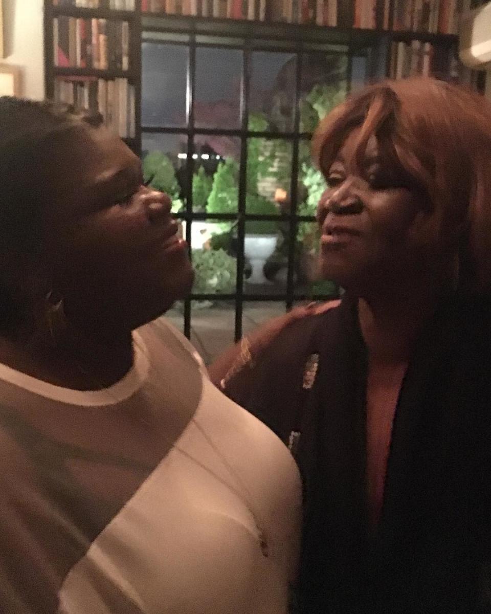 <p>The <em>Empire</em> actress’s mom, Alice, is tops in her book. “Happy Mothers Day to moms everywhere but to my momma first!” exclaimed Sidibe. “She is my favorite!” (Photo: <a rel="nofollow noopener" href="https://www.instagram.com/p/BUE-ZYvFJ9q/" target="_blank" data-ylk="slk:Gabourey Sidibe via Instagram;elm:context_link;itc:0;sec:content-canvas" class="link ">Gabourey Sidibe via Instagram</a>) </p>