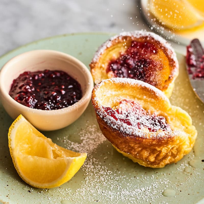 Mini Dutch Baby Pancakes