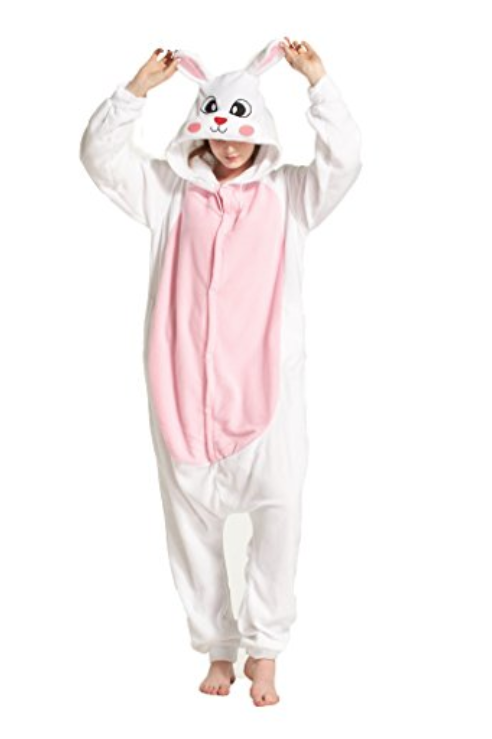 Fleece Easter Bunny Onesie