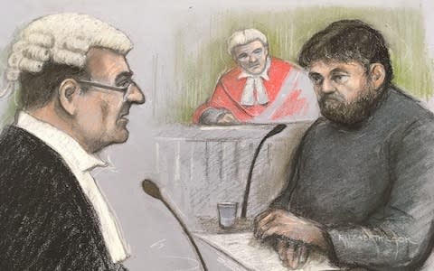 Carl Beech appearing in court earlier this month - Credit: Elizabeth Cook/PA