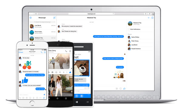 Facebook Messenger 全新版本: 在電腦也可以直接 FB 聊天