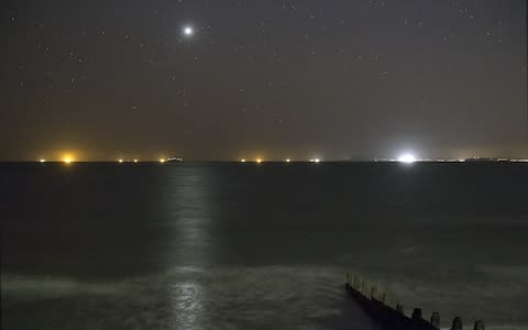 Venus over the Solent - Credit: PETE LAWRENCE