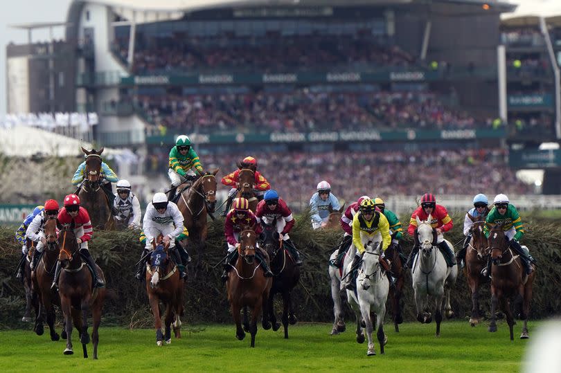I Am Maximus ridden by Paul Townend on their way to winning the Randox Grand National -Credit:Bradley Collyer/PA Wire