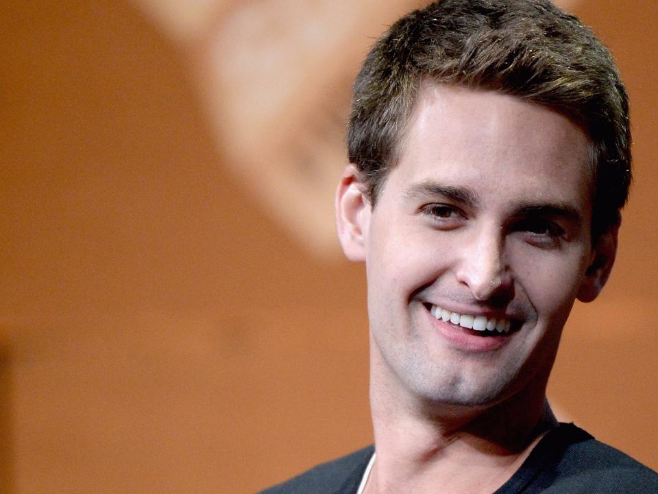 Snapchat CEO Evan Spiegel