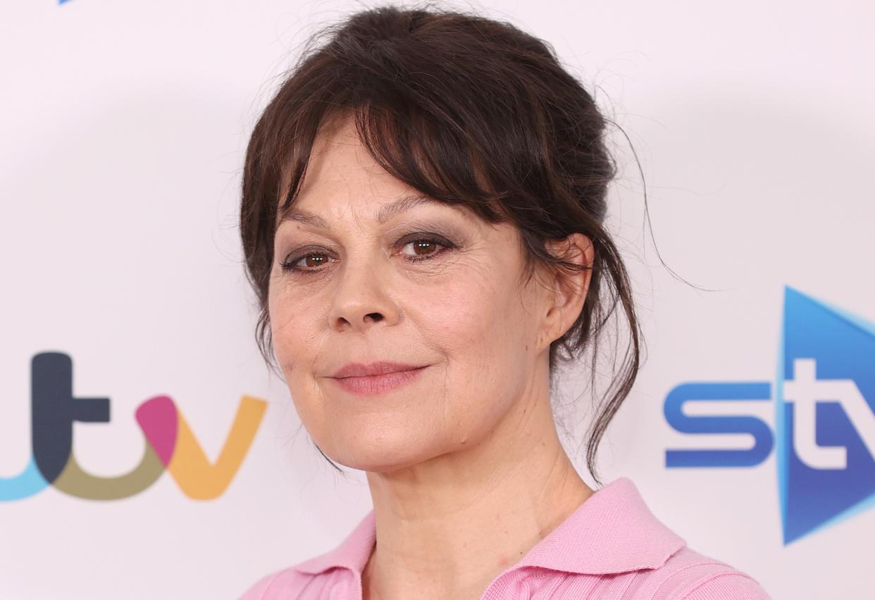 Helen McCrory, pictured in February 2020, died of cancer in April 2021. (Getty Images)