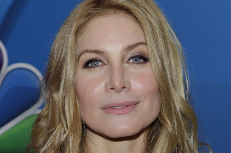 Elizabeth Mitchell attends the NBC upfront presentation in 2013. File Photo by John Angelillo/UPI