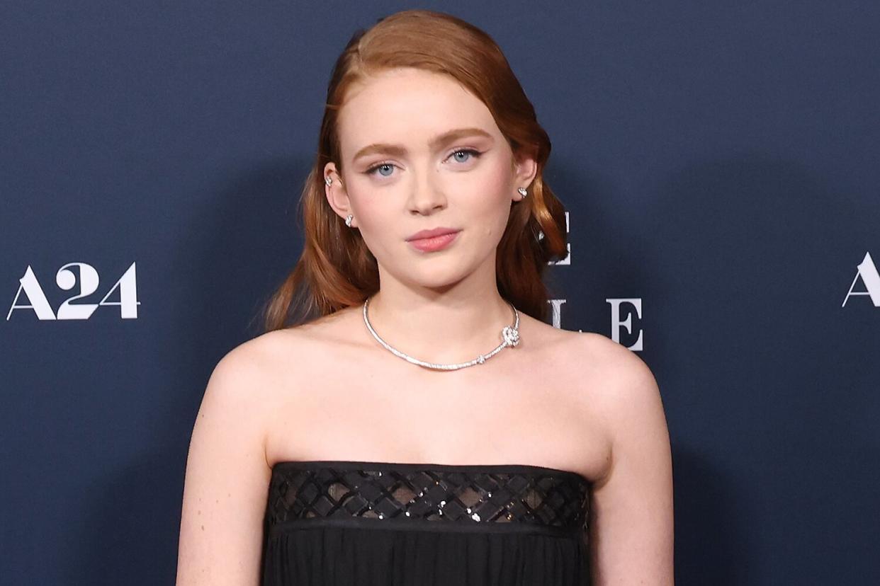 Sadie Sink attends a New York screening of "The Whale" at Alice Tully Hall, Lincoln Center on November 29, 2022 in New York City.