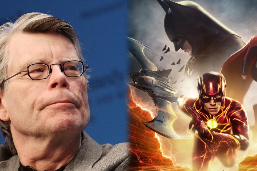Stephen King ya vio The Flash y dice que es única entre el cine de superhéroes