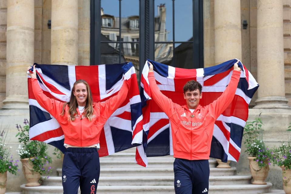 Olympics 2024 opening ceremony LIVE Tom Daley and Helen Glover fly