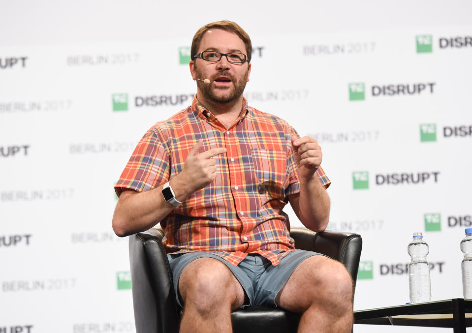 Slack co-founder Cal Henderson has big growth plans for his company. Photo: Noam Galai/Getty Images