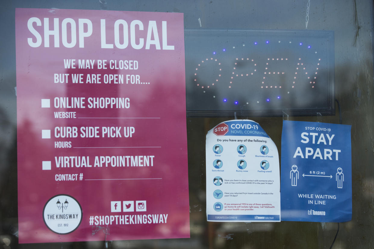 TORONTO, ON - JANUARY 26: which remain open during the lockdown of most businesss in Ontario. CORONAPD  Toronto Star/Rick Madonik        (Rick Madonik/Toronto Star via Getty Images)