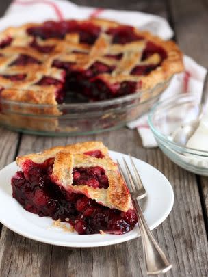 Cranberry Blueberry Pie