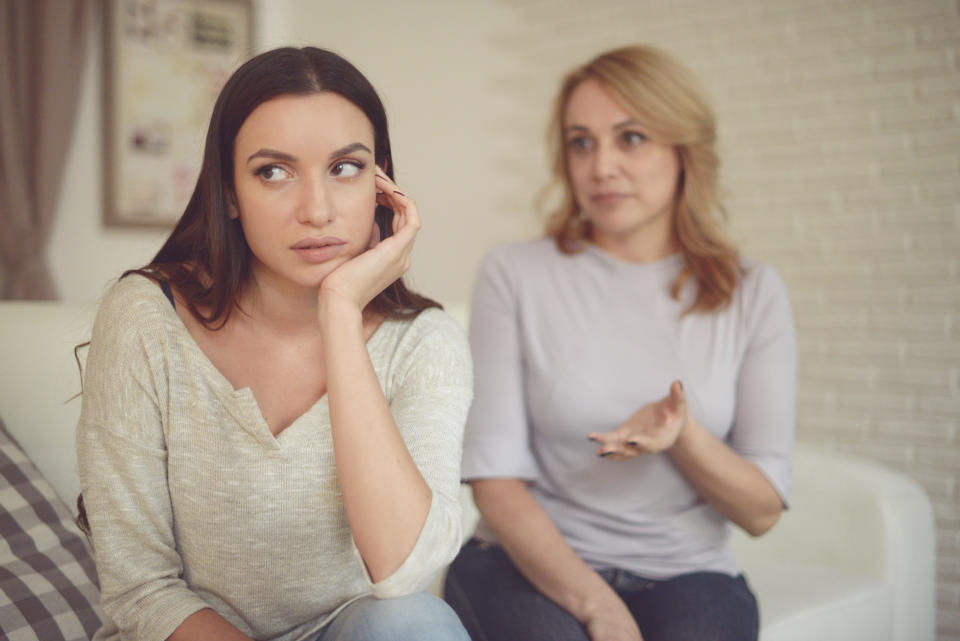 mom and daughter,Conflict