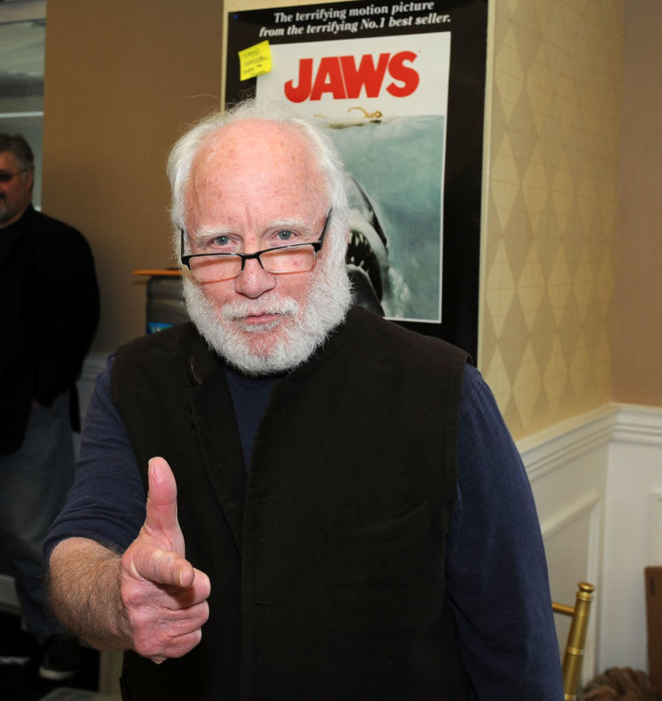 Actor Richard Dreyfuss promotes <em>Jaws</em> on March 10. (Photo: Bobby Bank/Getty Images)