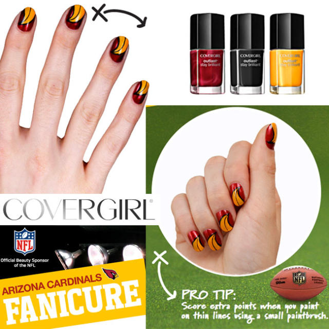 Philadelphia Eagles Football Nail Art Ideas & Designs