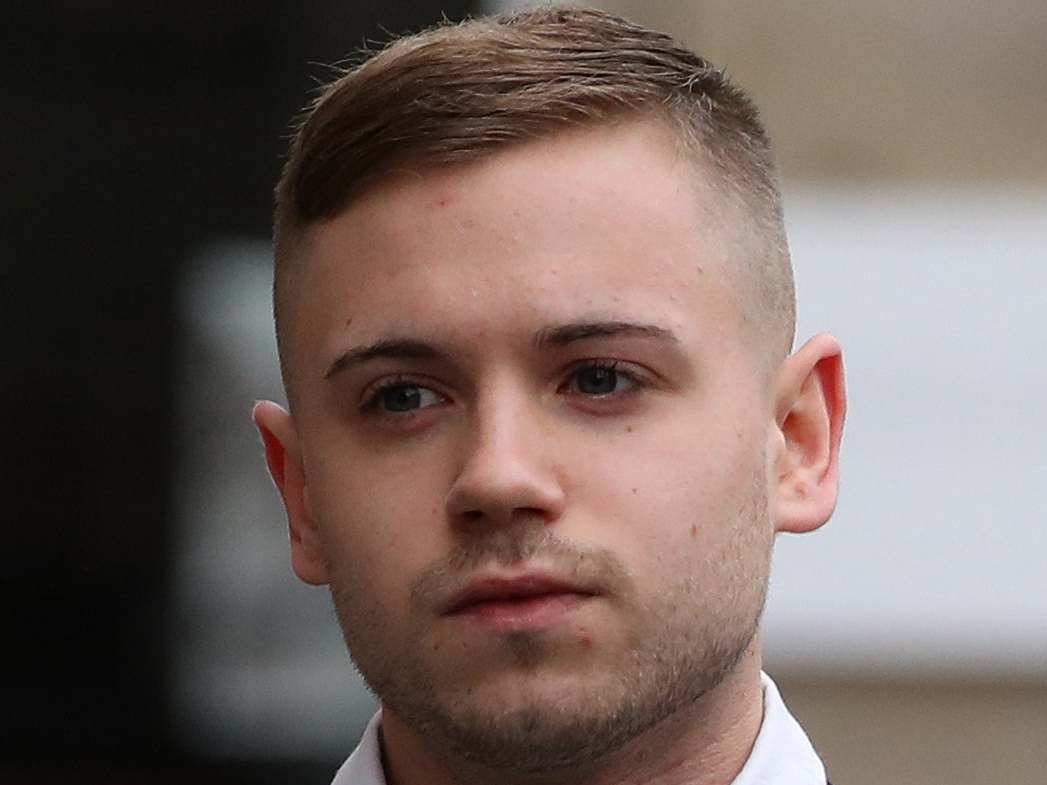 Thomas Haining, 21, who has pleaded guilty at the High Court in Edinburgh of shaking his 23-day-old baby to death: Andrew Milligan/PA