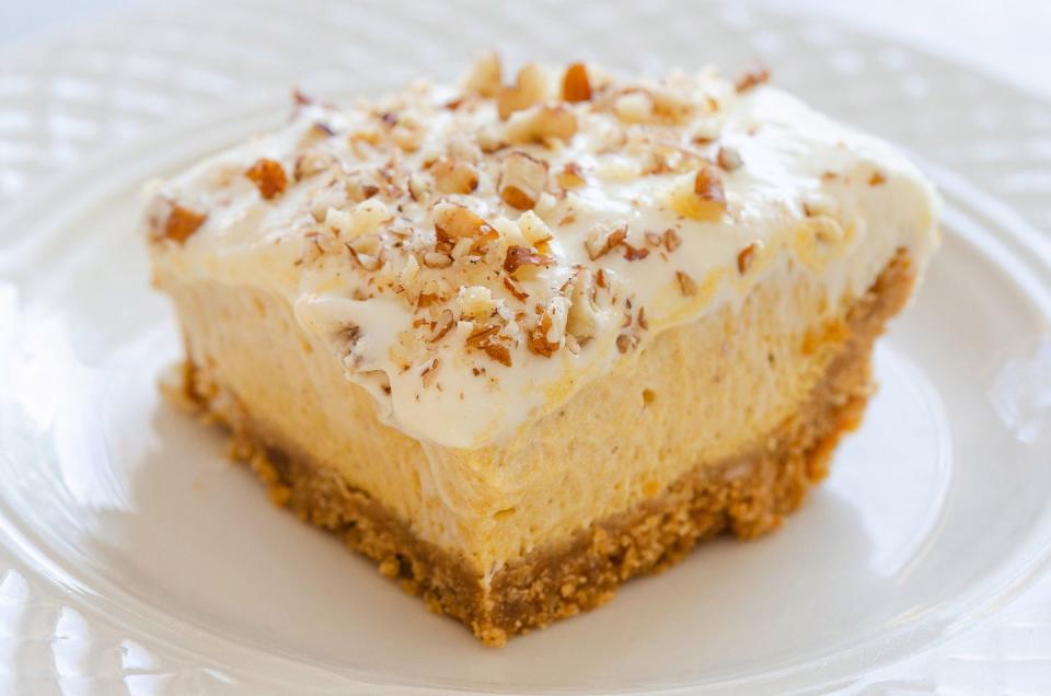 Pumpkin Cream Cheese Bars