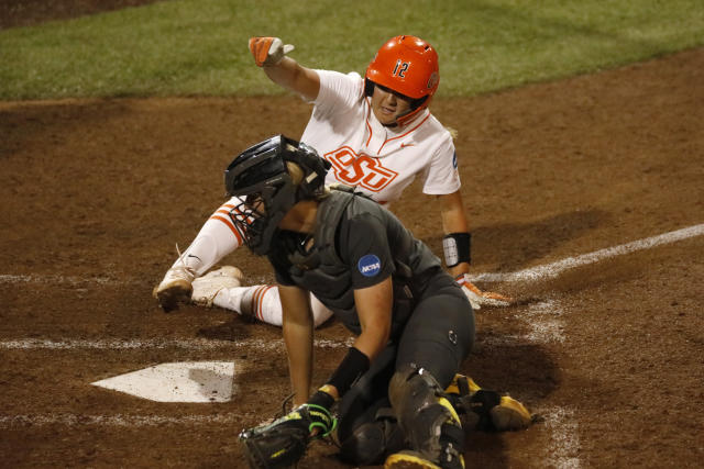 Naomi has a HR and 4 RBIs, Oklahoma St. clinches 4th straight WCWS berth