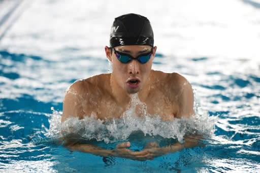 Swimmer Kosuke Hagino is hoping to complete an Asian Games double this year in Jakarta