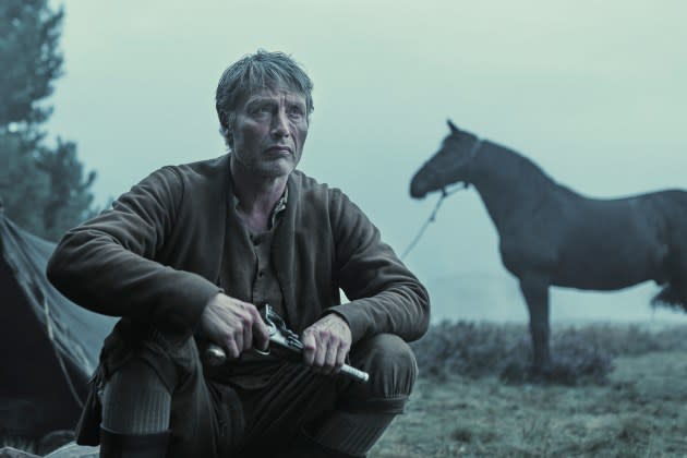 Mads Mikkelsen in 'The Promised Land.' - Credit: Henrik Ohsten/Magnolia Pictures