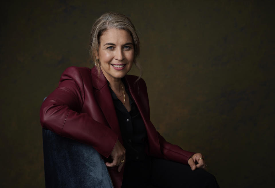 Olivia Newman, director of the film "Where the Crawdads Sing," poses for a portrait at the London Hotel, Friday, July 8, 2022, in West Hollywood, Calif. (AP Photo/Chris Pizzello)