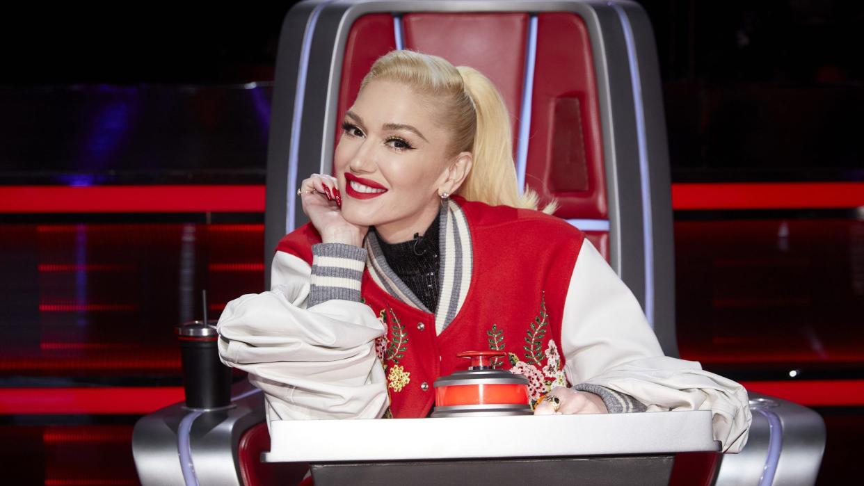 THE VOICE -- "Knockout Rounds" Episode 1909 -- Pictured: Gwen Stefani -- (Photo by: Trae Patton/NBC/NBCU Photo Bank via Getty Images)