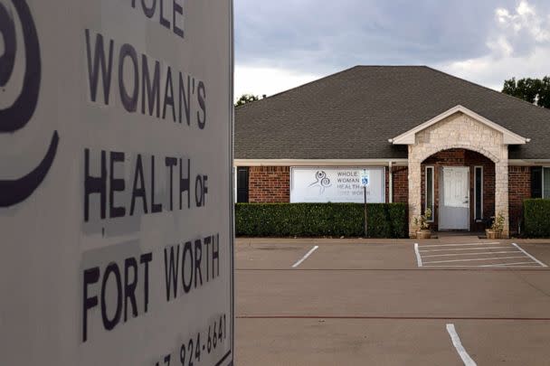 PHOTO: The Whole Woman's Health of Fort Worth clinic is shown in Fort Worth, Texas, on July 3, 2022. (Bloomberg via Getty Images, FILE)