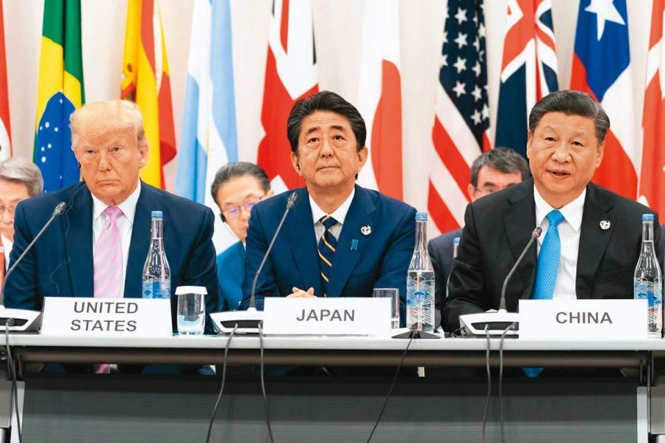 安倍晉三切合時代的戰略思想，使日本在國際間扮演的角色益發突出。（翻攝白宮臉書）